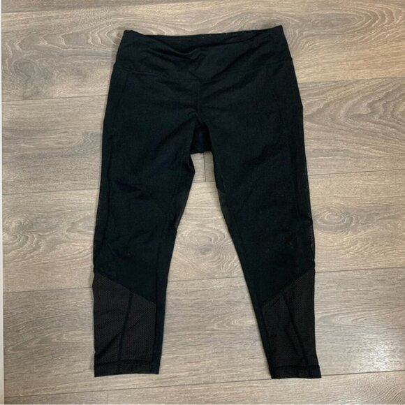 Zella Women's Capri Leggings Cropped Activewear Spandex Black Size Small - Picture 6 of 7